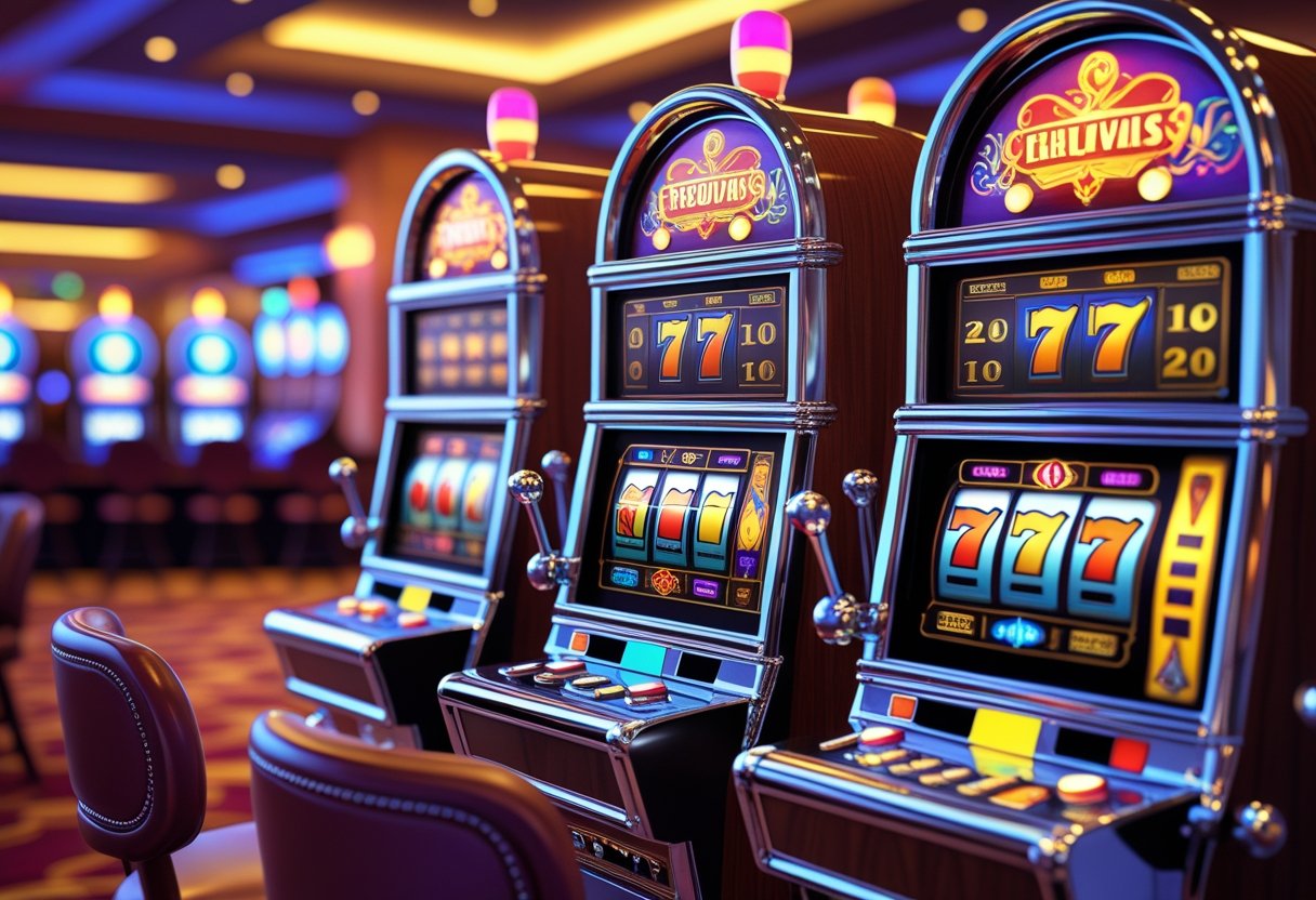 Trīs spēļu automāti