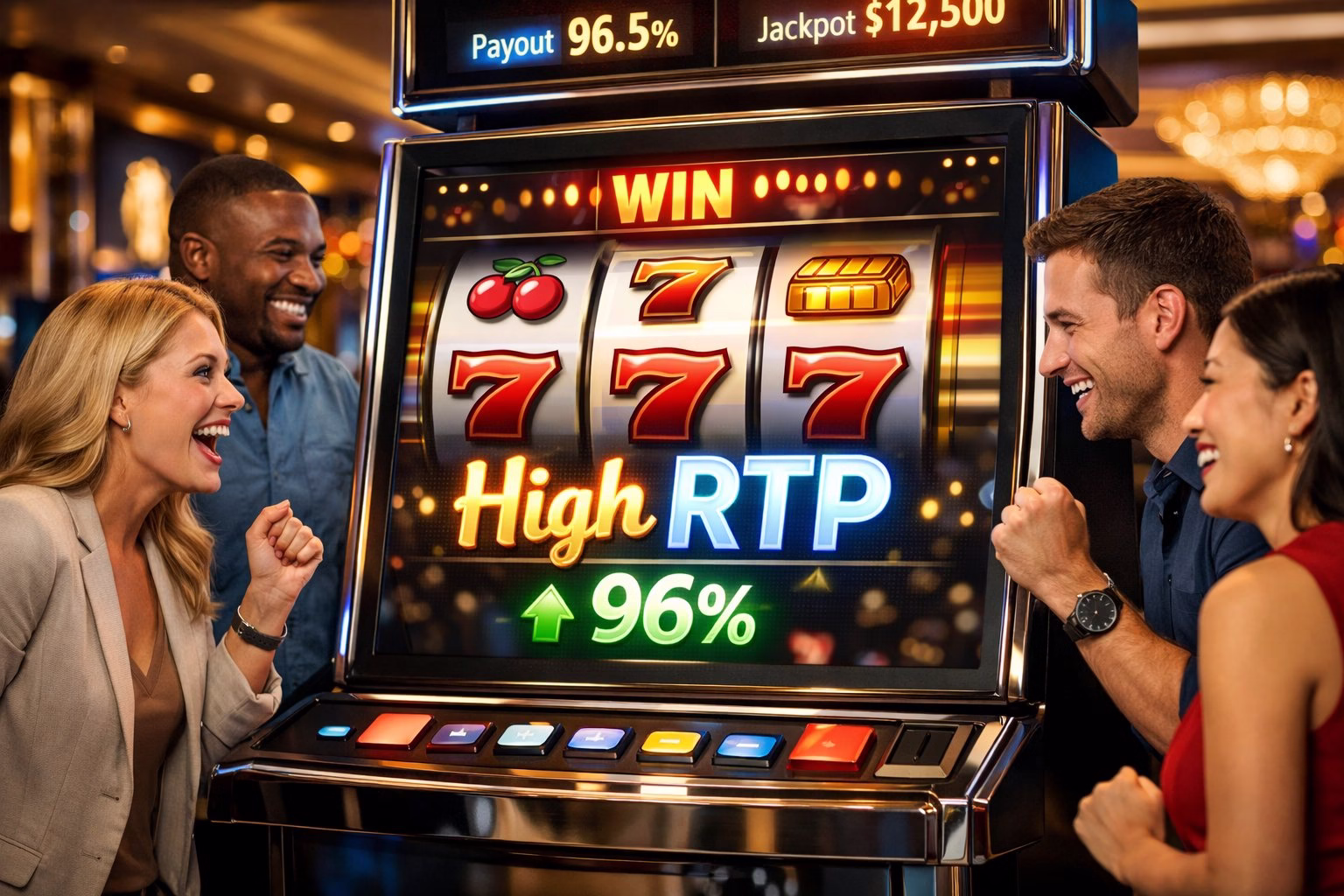 Augstas atdeves spēļu automāti