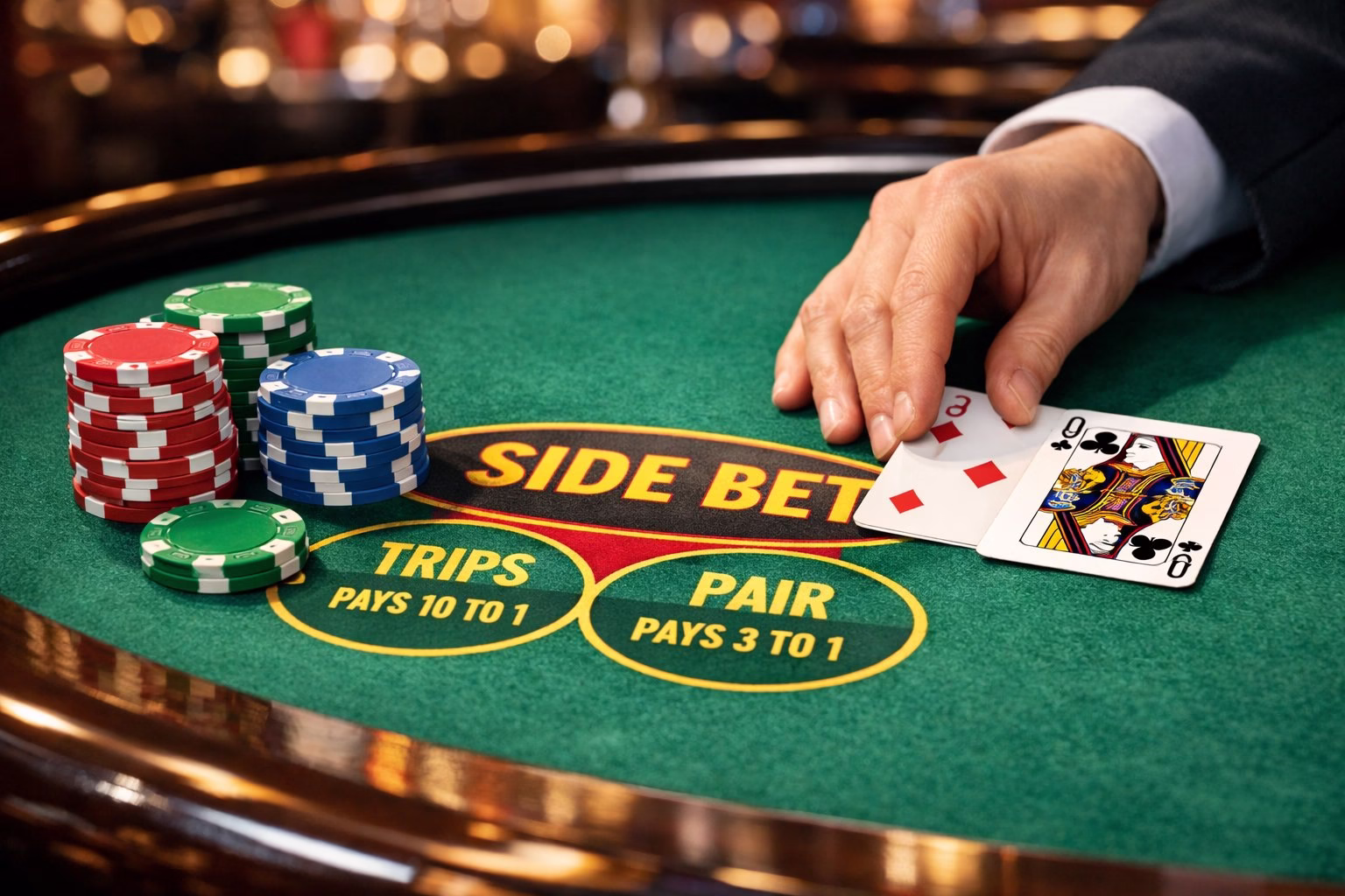 Side Bets Black Jack spēlē